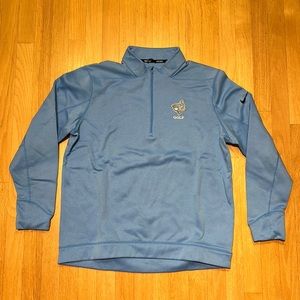 Nike Half-Zip Tufts University Golf Size Men’s Large